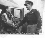 Lt JG Kirby & Capt HO Hamilton