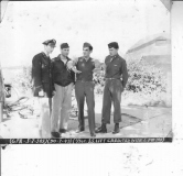 SSgt Litt (3d from right) credited with FW 190