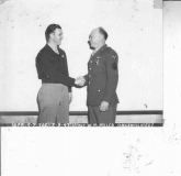 Sgt W.M.Miller Congratulated