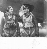 Maj. Benfeld & Capt .G.A. West